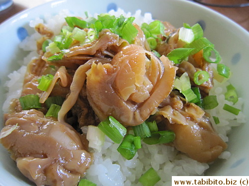 Ate them over rice with chopped scallions. (tasted fishy to me)