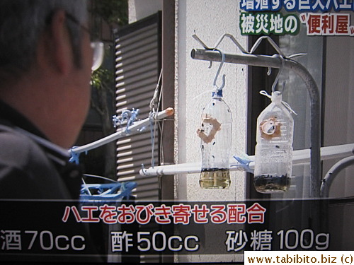 Residents can't make these homemade fly traps quickly enough