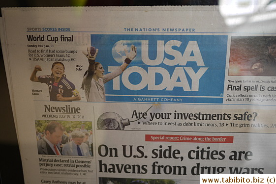 Women's Soccer World Cup caught KL's eye