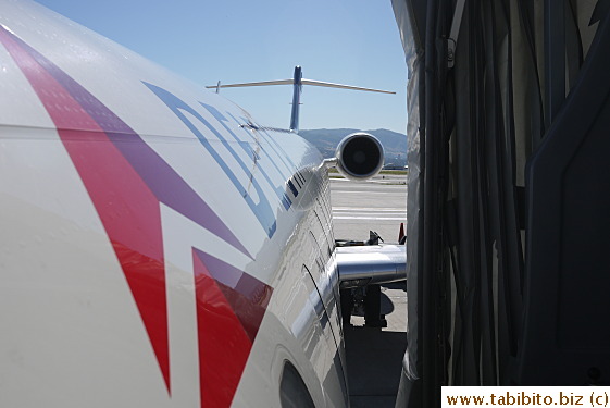 Left Salt Lake City to LA on this plane