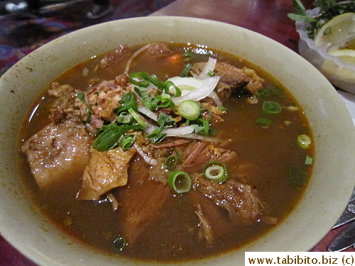 except Serlina who had beef curry noodles