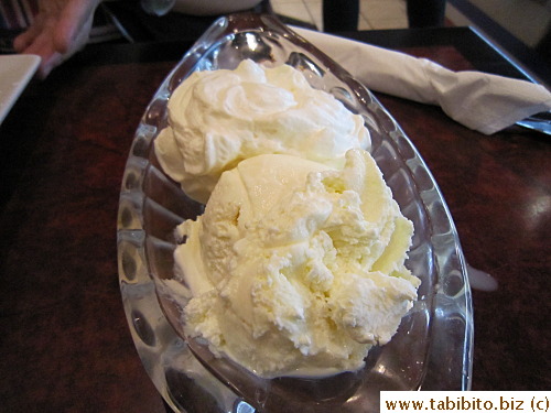 Came with ice cream and cream