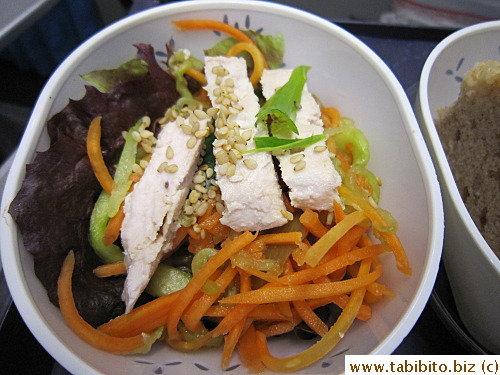 Chicken salad was ok