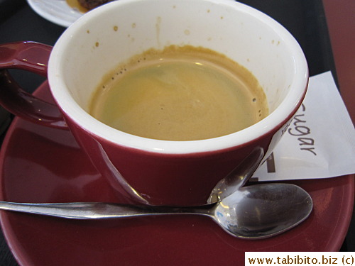 Espresso HK$13/US$1.6