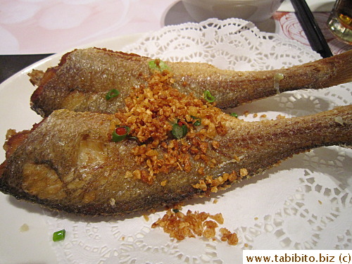 Deep-fried fish HK$62/US$8