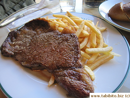 Steak frites 1980Yen/US$25