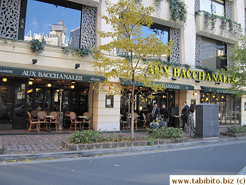 Aux Bacchanales in Ginza
