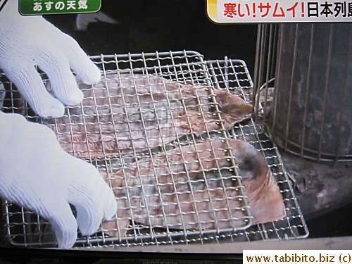 might as well grill some dried squid!