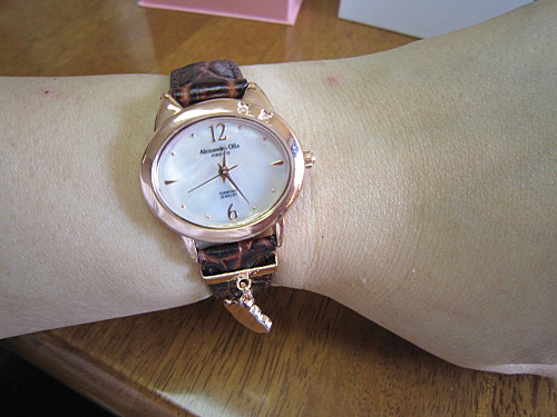 Modeling it on my wrist