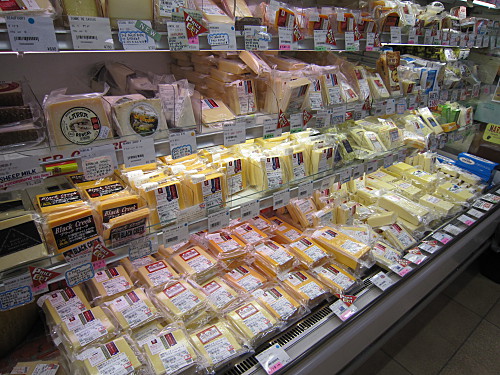 Lots of cheeses