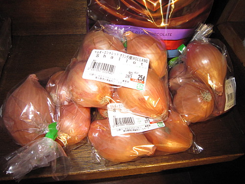 I stocked up on shallots