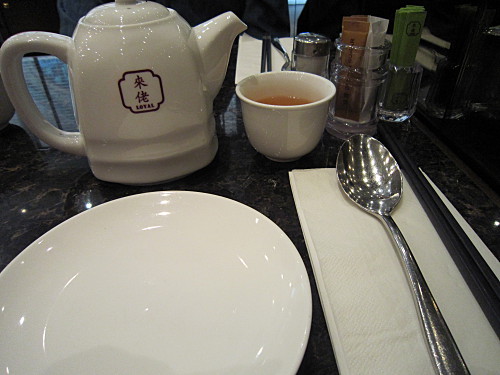 Tea and place setting