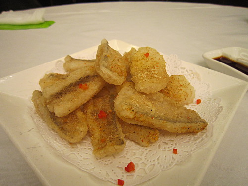 Salt & Pepper Gao To fish (excellent)