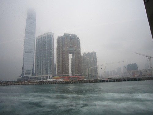 Pulling out of the pier