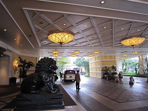 Hotel entrance