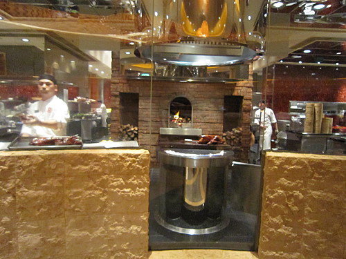 The Peking duck station