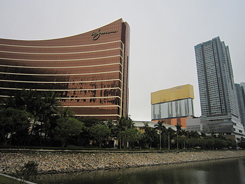 Wynn is located by the water