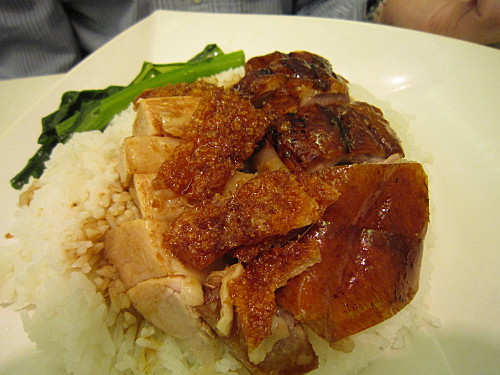 Roast pork and roast goose