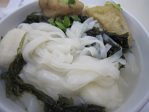Last chance to eat fresh rice noodles! >_