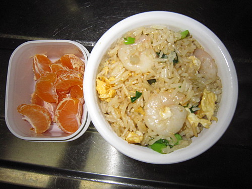 Fried rice, mandarin