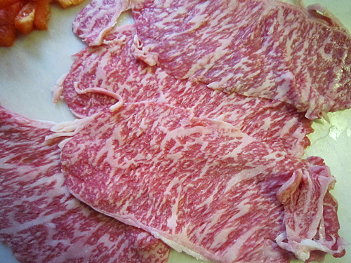 This is what I call marbled beef