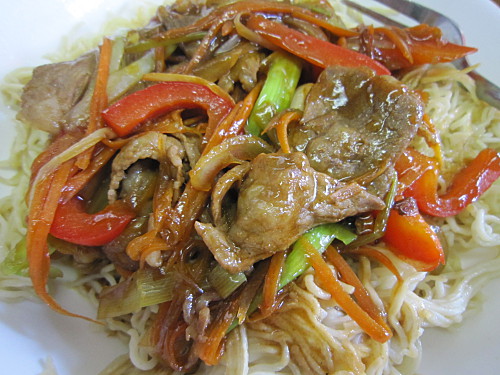 Used the beef in a simple stirfry with oyster sauce served over noodles