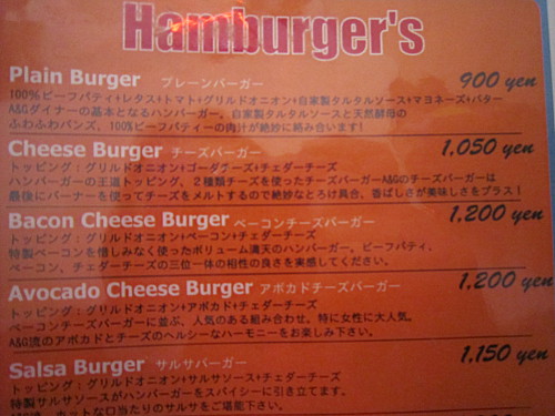 Burger menu