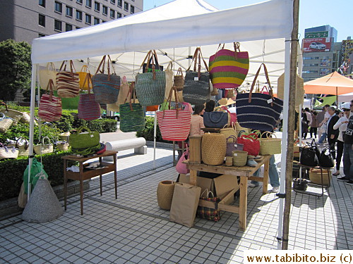 A bag stall