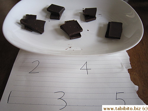 Chocolate taste test