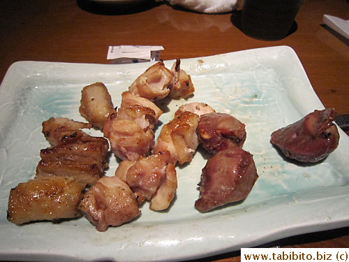 Yakiniku (meat from the sticks)