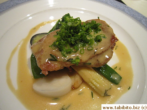 Chicken entree for Casual or Special course