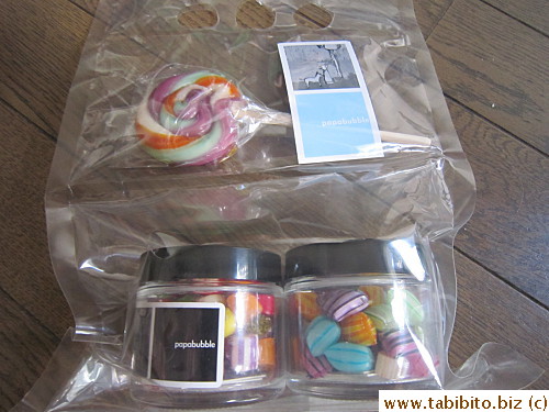 Candies from hairdresser