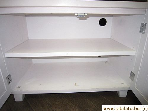 Two shelves