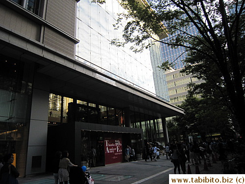 The Fair was to commemorate 10th year anniversary of this building in Marunouchi