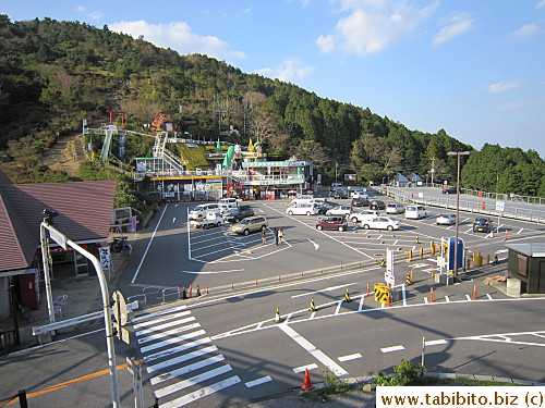 At the base is a bunch of shops and restaurants