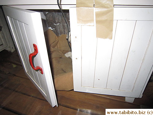 Door's back on for winter