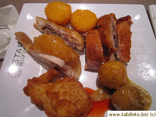 Cantonese BBQ is also only available for dinner