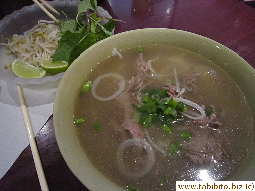 I always have pho in Sydney