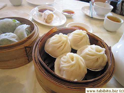 Steamed pork dumplings at Sunny Harbour were so-so