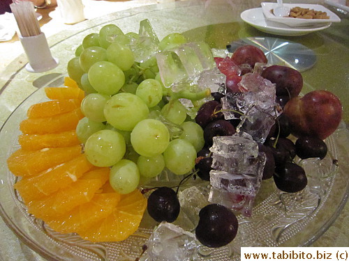 Complimentary fruit