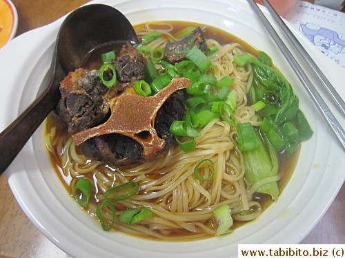 Used the stock to make ox tail noodles