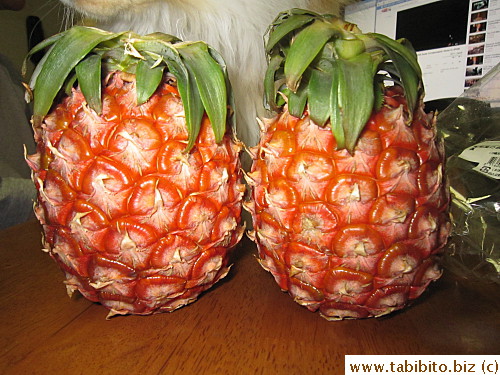Pineapples from Okinawa