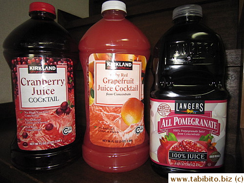 Tried these Costco juices 
