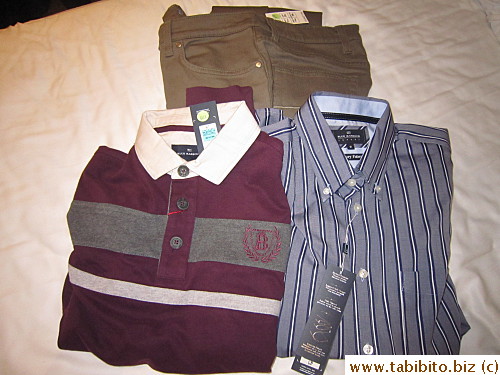 Clothes for KL from Marks & Spencer