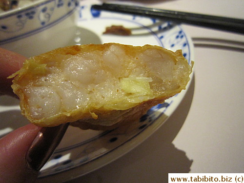and full of crunchy prawns
