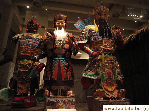 Some Chinese Gods of worship