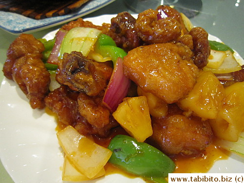 Sweet and sour pork ribs, my favorite Chinese dish