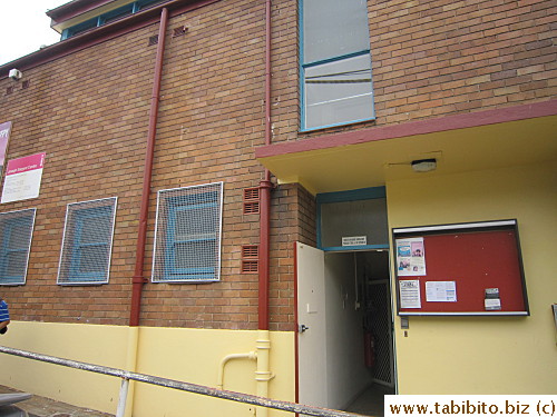 The poetry club is in this building in Erskineville