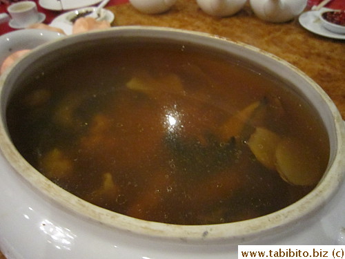 Steamed soup