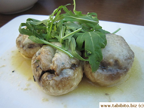 Stuffed mushrooms